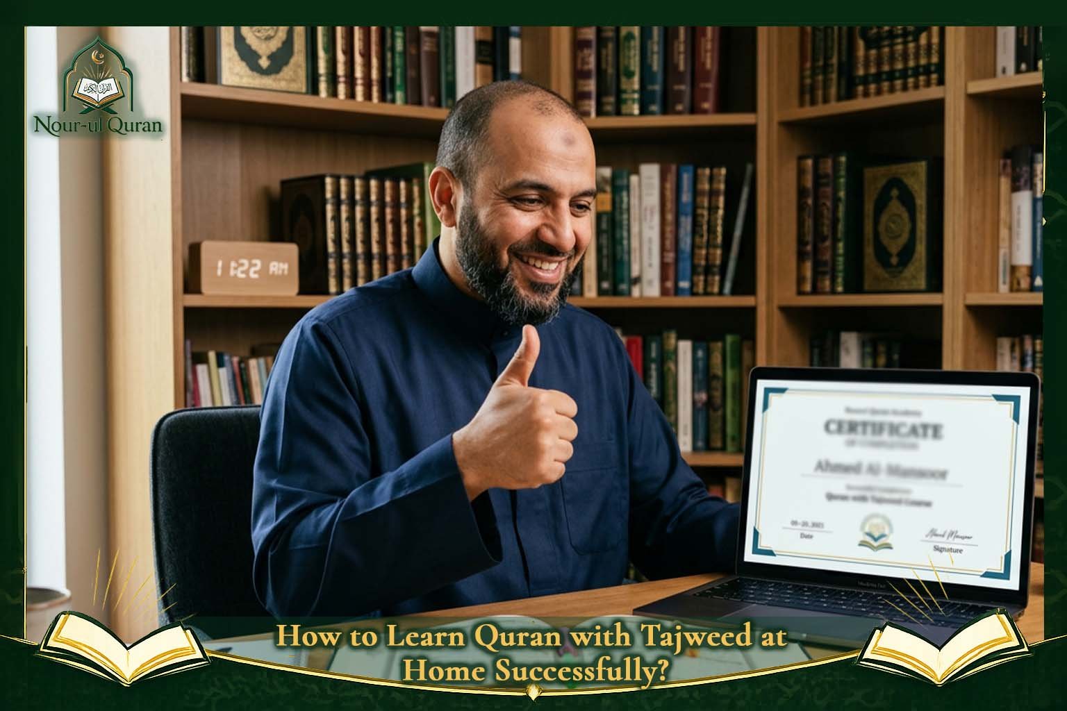 How to Learn Quran with Tajweed at Home Successfully?